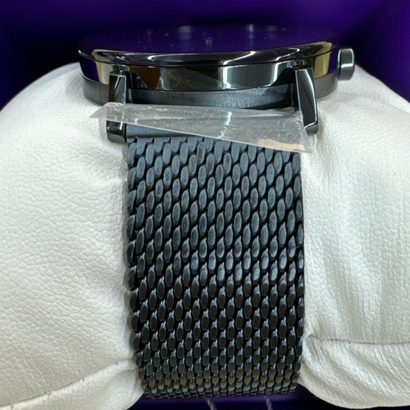 SOLD Movado Bold Evolution Mens Blue ION PVD Stainless Quartz Watch 3600793 - Picture 4 of 6